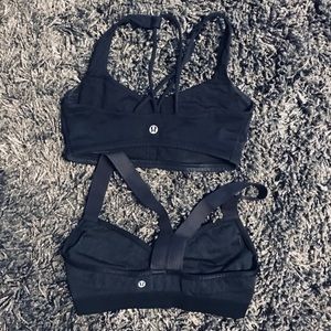 Lululemon athletic sports bra SZ4 (lot of 2)
